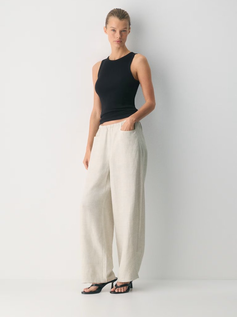 Aritzia Wilfred Narrative Barrel Pant - Cruiselinen Size Medium